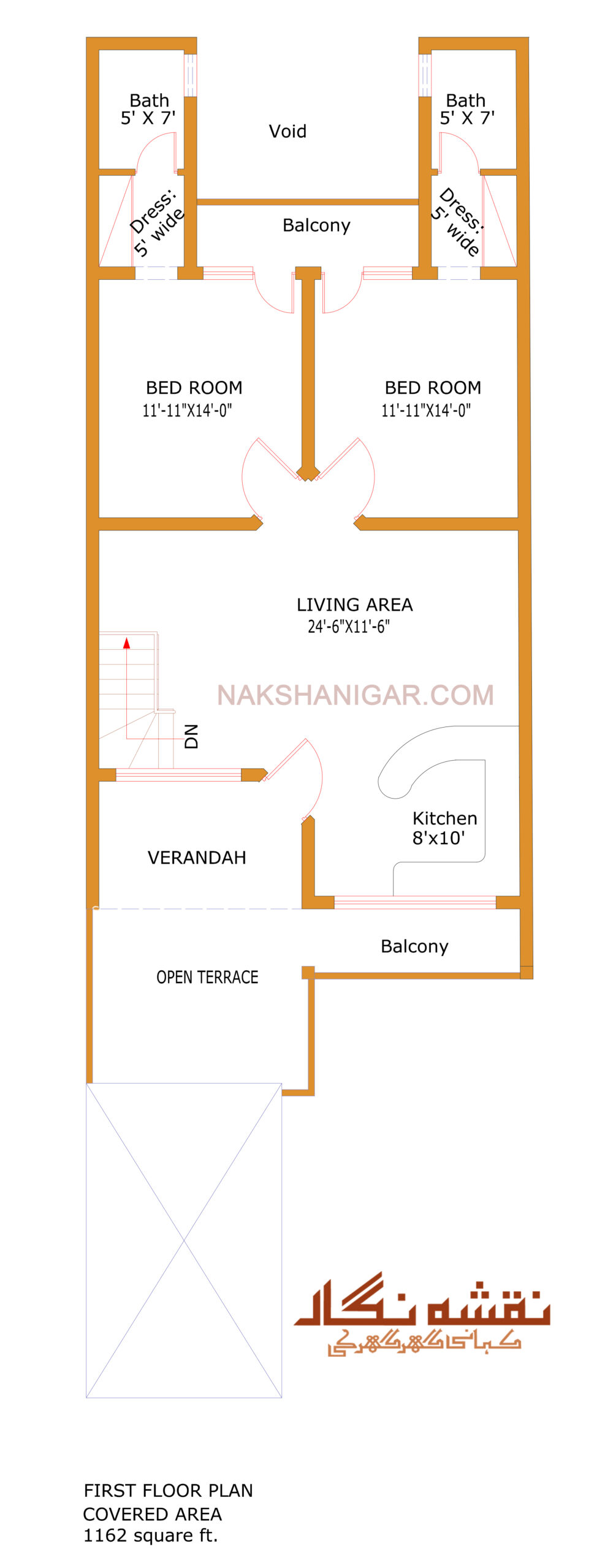 26x90-family-home-1st-floor-plan-naksha-nigar-nakshanigar