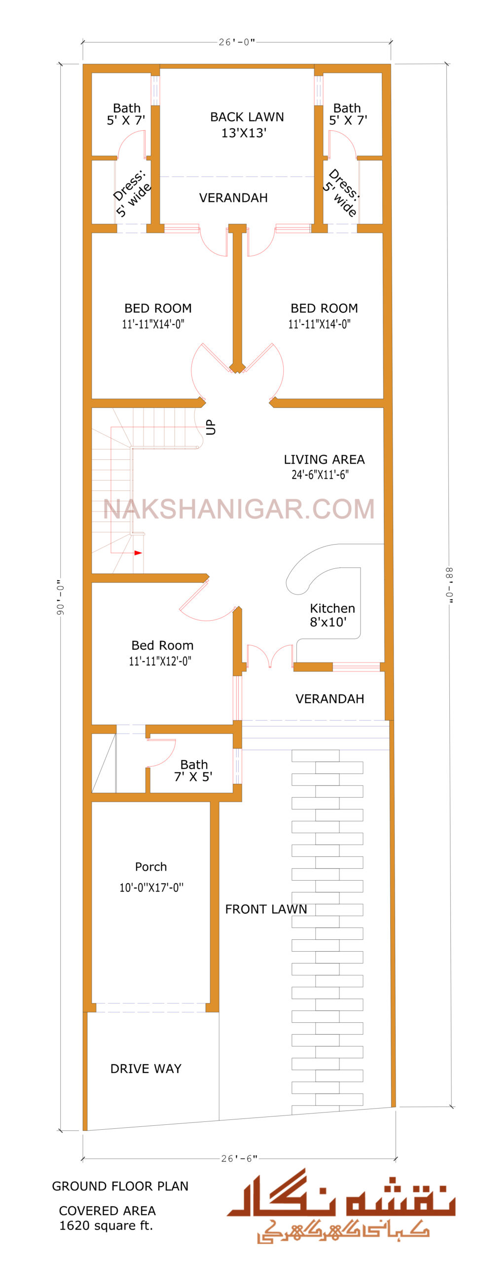26x90-family-home-ground-floor-plan-naksha-nigar-nakshanigar